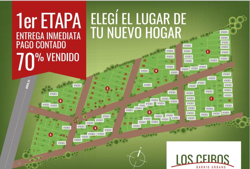 Fraccionamiento sobre ruta 21.