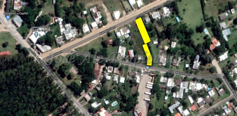 Imagen 4 de 2 Terrenos muy bien ubicados a paso de todo, uno con frente a la recientemente renovada calle Atanasio Sierra.