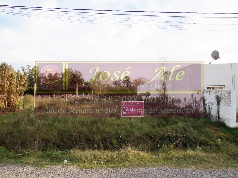 Terreno de 1015 m2 de superficie, con 14m de frente a tan solo metros de Plaza de Toros sobre calle Raúl Maurente.